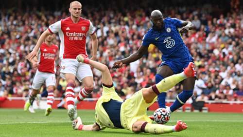 Romelu Lukaku goal Arsenal Chelsea 2021