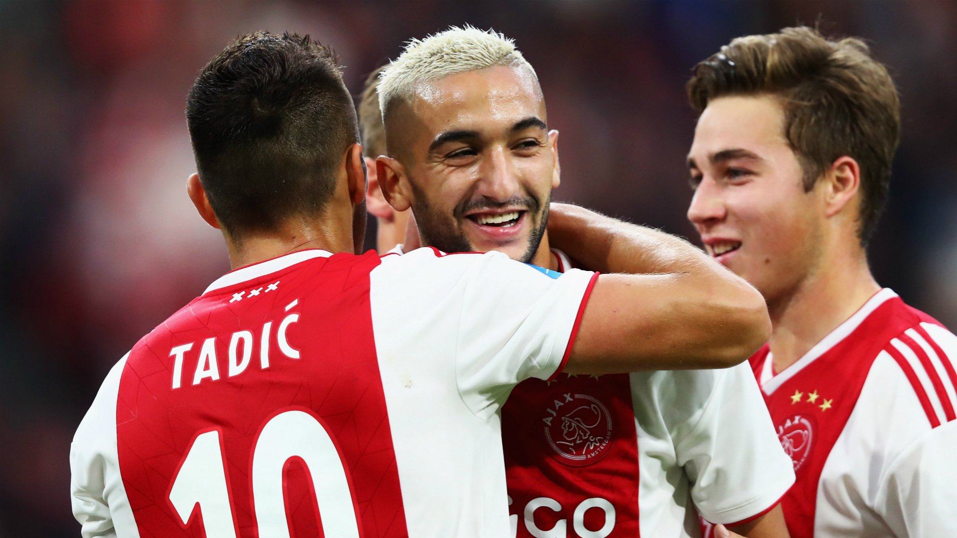 Hakim Ziyech on target in Ajax's Champions League loss to ...