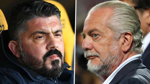 Gennaro Gattuso Aurelio De Laurentiis Naples GFX
