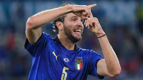 Locatelli Italy Switzerland celebrating Euro