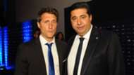 Guillermo Barros Schelotto Daniel Angelici Boca VI Cena Solidaria 2017