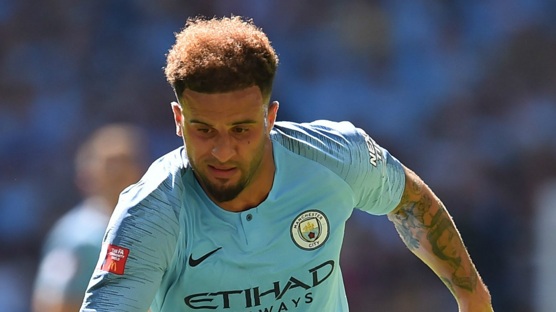 Man City Liverpool Title Race Kyle Walker Deletes Harry Maguire Themed Tweet Trolling Reds Goal Com