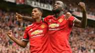Marcus Rashford Romelu Lukaku Manchester United
