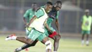 Ayub Timbe and Joash Onyango of Kenya and Harambee Stars.