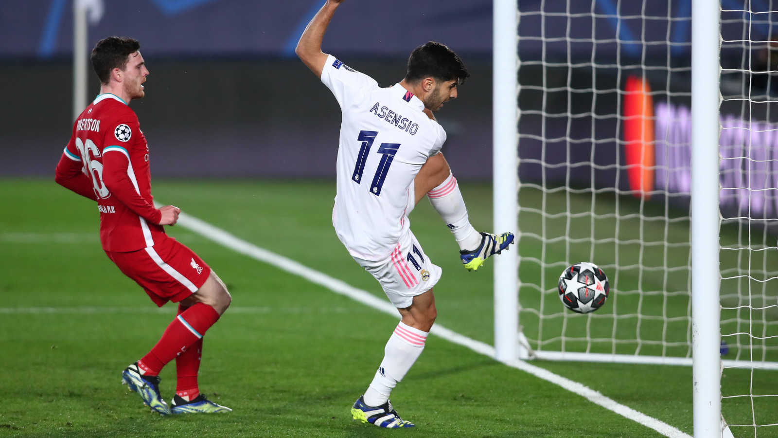 Real Madrid vence a Liverpool con comodidad gracias a un doblete de Vinícius