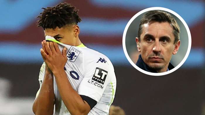 Ollie Watkins Aston Villa West Ham Gary Neville