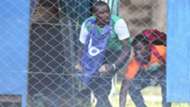 Gor Mahia fans with stones.