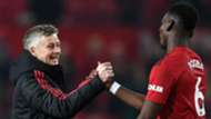 Paul Pogba Ole Gunnar Solskjaer Man Utd vs Huddersfield Premier League 2018-19