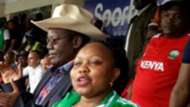 Sam Nyamweya at Kasarani.