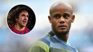 Vincent Kompany Carles Puyol