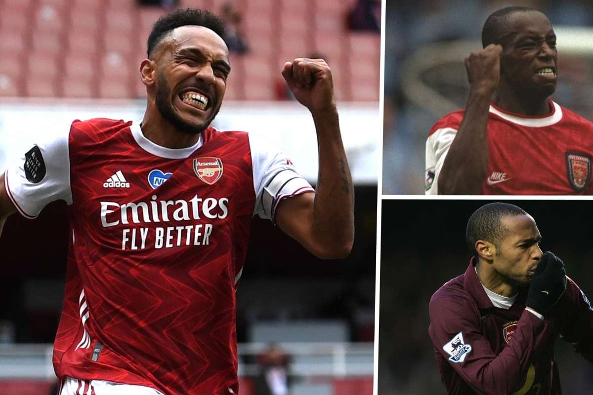 Aubameyang Signed Da Ting New Contract Means Arsenal Ace Can Become A Club Legend Like Henry Wright Goal Com