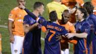 David Villa Adolfo Machado New York City FC vs. Houston Dynamo