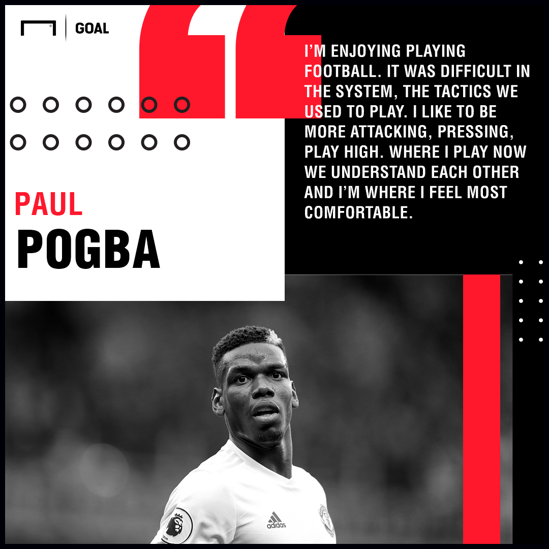 Paul Pogba’s Man Utd form: How Solskjaer made midfielder fall in love