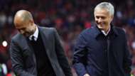 Pep Guardiola Manchester City Jose Mourinho Manchester United