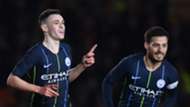 Phil Foden, David Silva, Man City