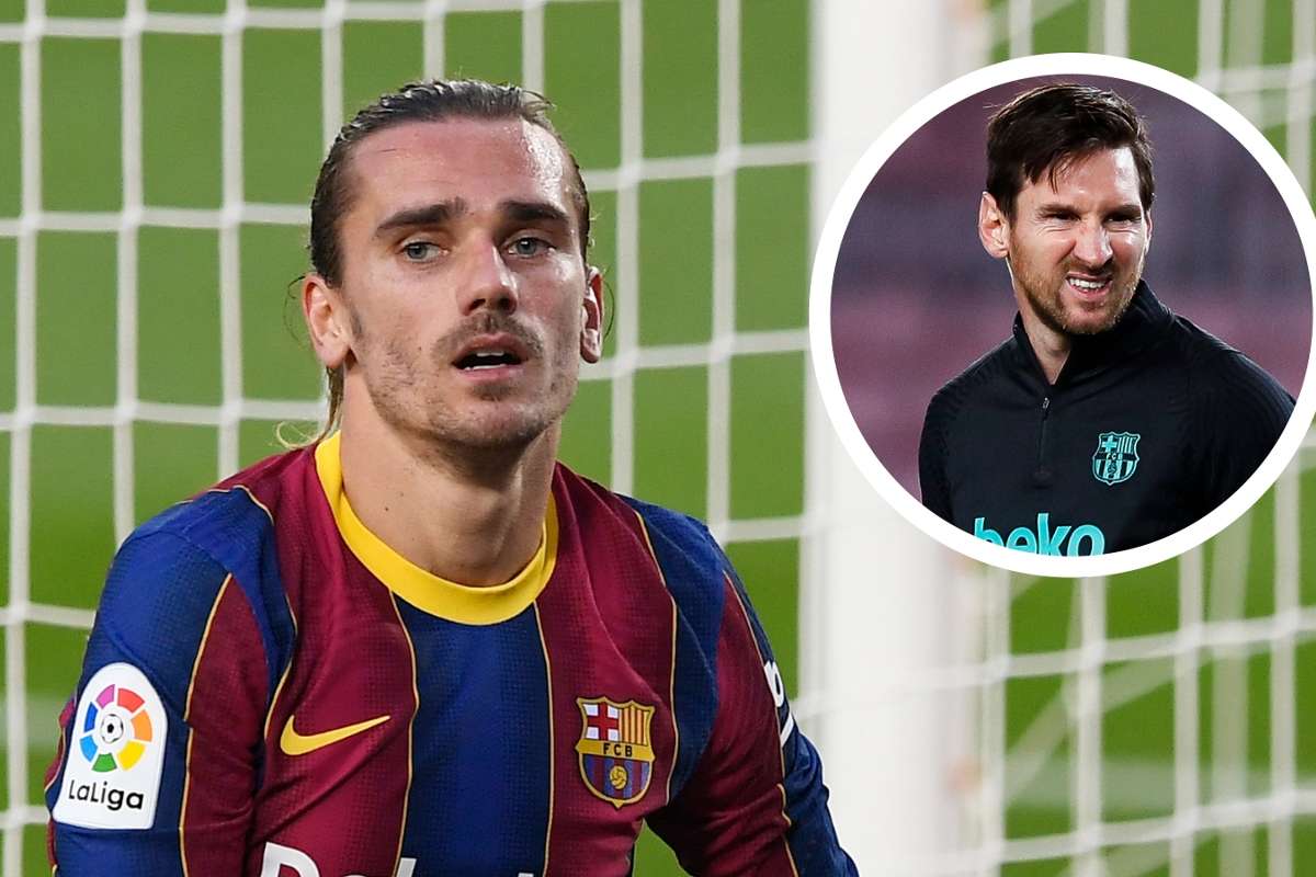 Antoine Griezmann Lionel Messi