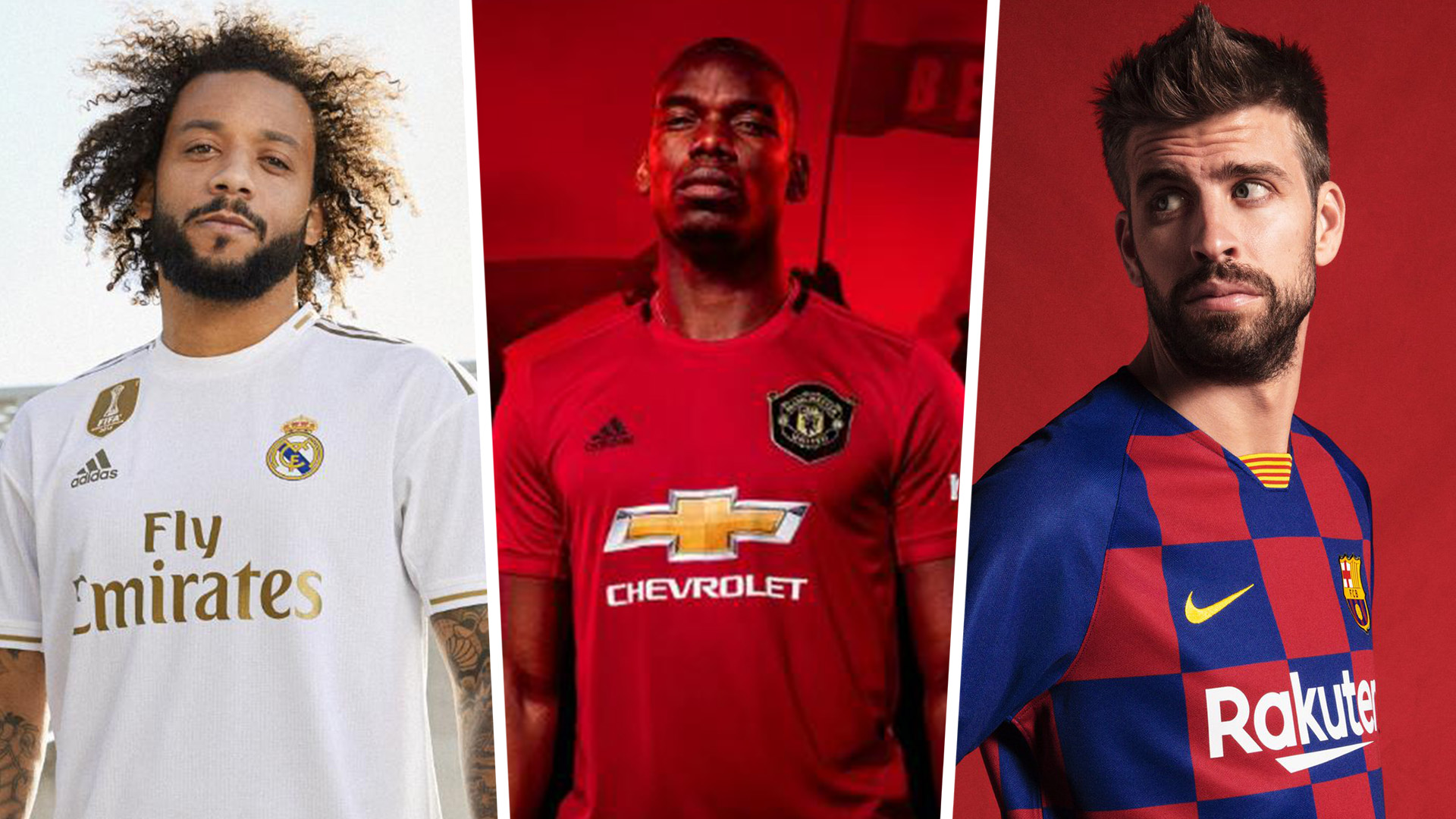 New 2019 20 Football Kits Real Madrid Manchester United Barcelona All The Top Clubs Shirts Jerseys Revealed Goal Com