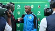 Mamelodi Sundowns coach Pitso Mosimane, April 2018