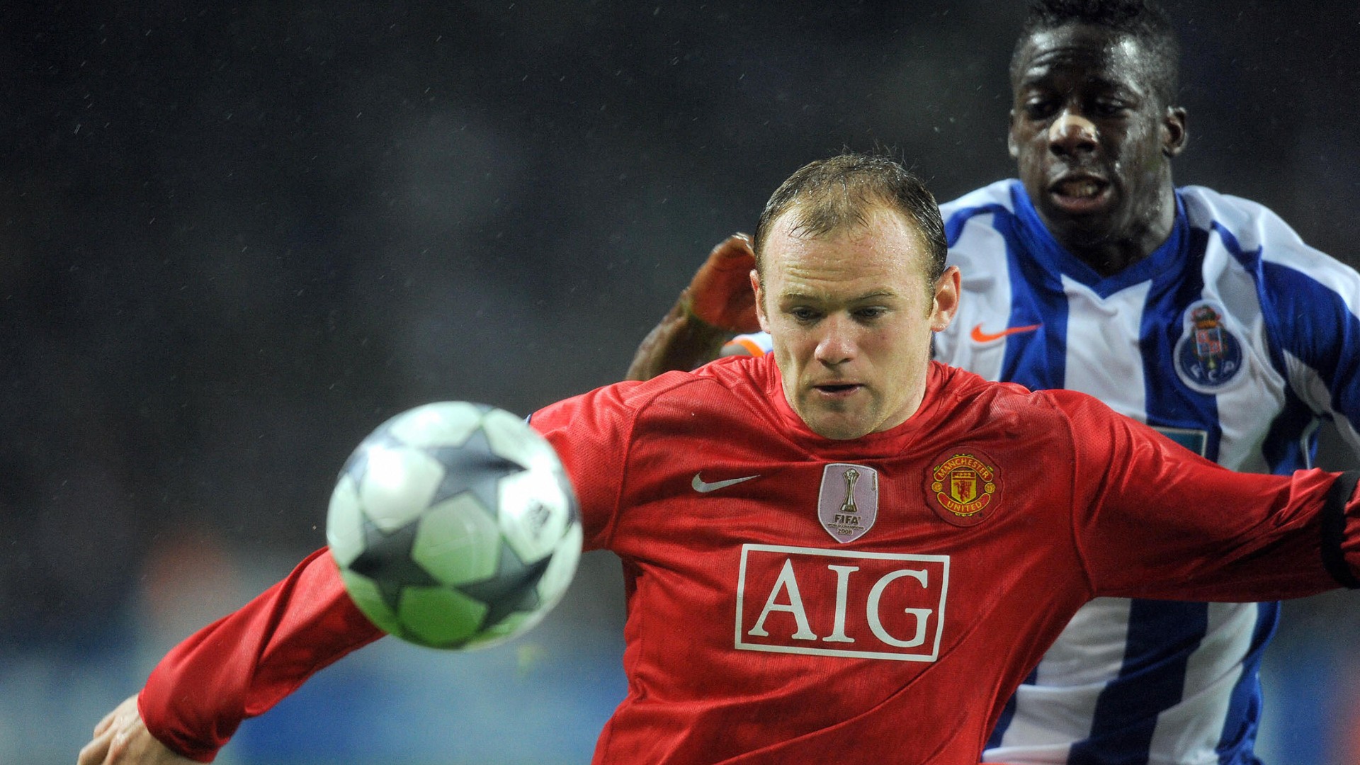 Cissokho Rooney Manchester United Porto