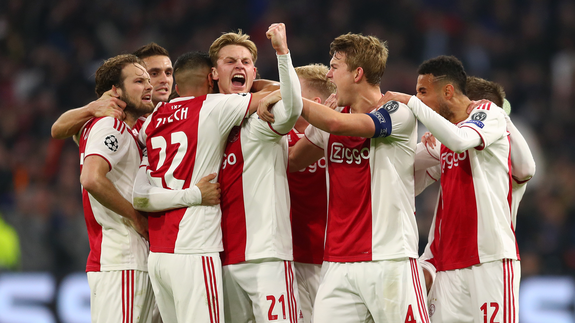 ajax champions ganadas