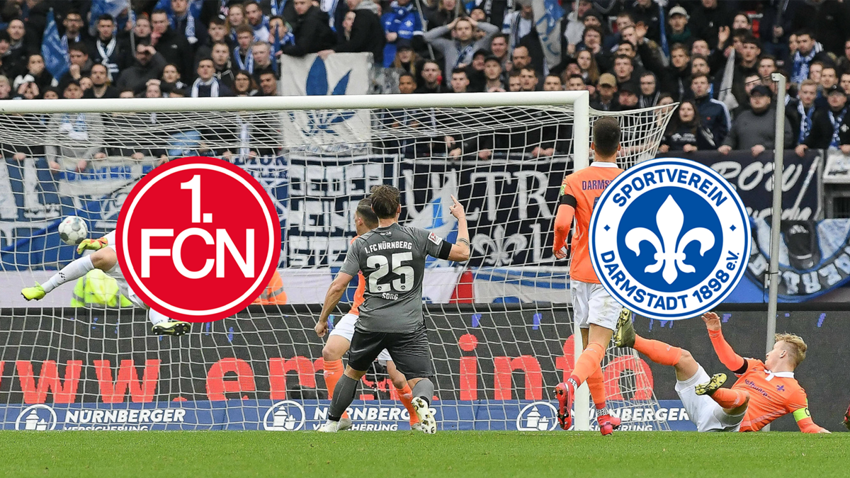 1. FC Nürnberg gegen SV Darmstadt 98 im TV, LIVESTREAM