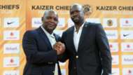 Pitso Mosimane and Steve Komphela - Kaizer Chiefs v Mamelodi Sundowns.