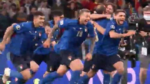 Chiellini - Locatelli Italia - Spagna Euro 2020