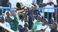 Gor Mahia fans at Nyayo stadium.