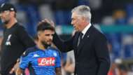 Carlo Ancelotti Lorenzo Insigne Napoli Liverpool