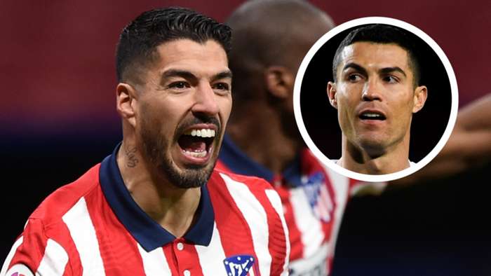 Luis Suarez, Cristiano Ronaldo overlay