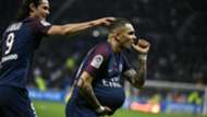 Layvin Kurzawa Edinson Cavani PSG Lyon