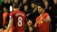Steven Gerrard Luis Suarez Liverpool