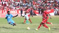 Meddie Kagere of Simba SC v Mtibwa Sugar.