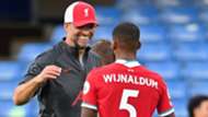 Gini Wijnaldum Jurgen Klopp Liverpool 2020