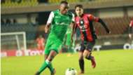 Gor Mahia striker Jacques Tuyisenge v USM Alger.
