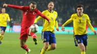 CENK TOSUN TURKEY ANDREAS GRANQVIST VICTOR LINDELOF SWEDEN NATIONS LEAGUE 17112018