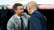 Luis Enrique Zinedine Zidane Real Madrid Barcelona LaLiga 23042017