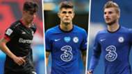 Kai Havertz Christian Pulisic Timo Werner