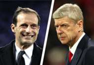 Massimiliano Allegri Arsene Wenger