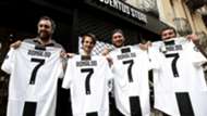 Cristiano Ronaldo Juventus shirts