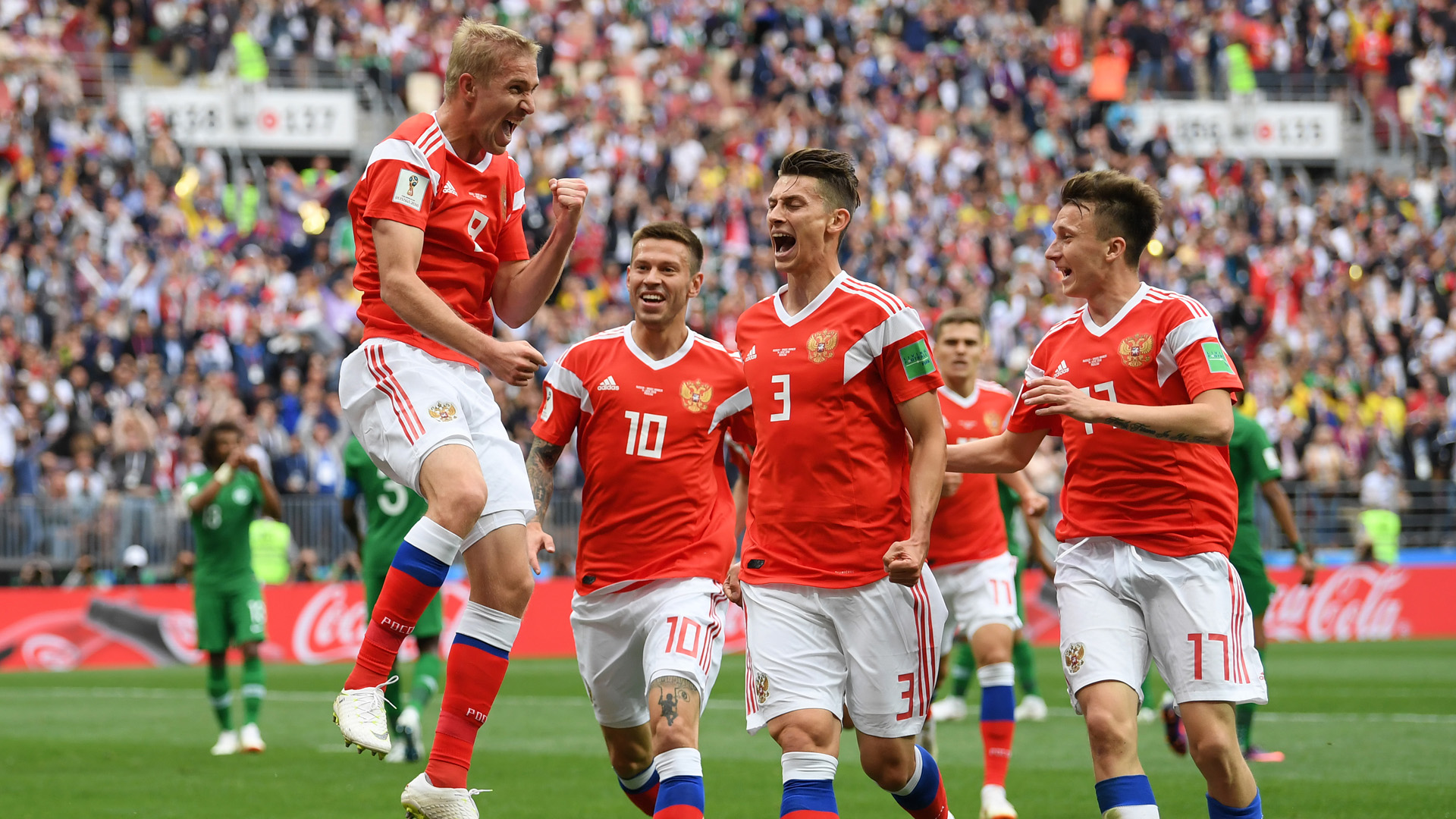 Russland Saudi Arabien Tore Russland Saudi Arabien Tore
