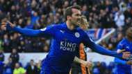 Christian Fuchs Leicester City Hull City 04032017