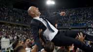 Zinedine Zidane Real Madrid bumps