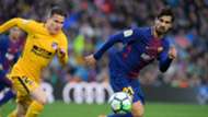 Kevin Gameiro Andre Gomes Barcelona Atletico Madrid La Liga