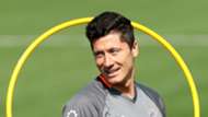 Robert Lewandowski Bayern Munich Training 05012017