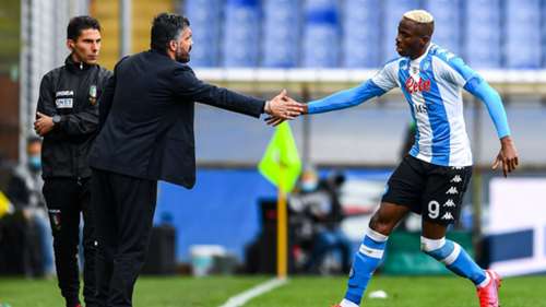 Victor Osimhen Sampdoria Napoli Serie A