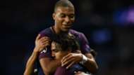 Edinson Cavani Kylian Mbappe PSG Bayern UEFA Champions League 27092017