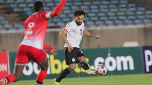 Mohamed Salah of Egypt vs Kenya.