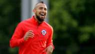 Arturo Vidal Chile training 240617