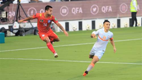 Sunil Chhetri, Bangladesh vs India, 2022 World Cup qualifiers
